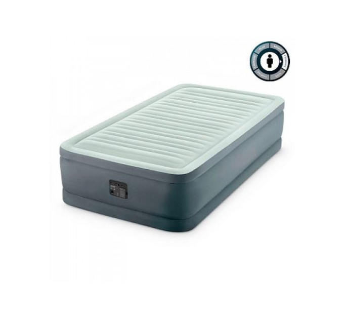 64902 Надувная кровать 99х191х46см "Premaire Elevated" встр.нас. 220В, до 136кг