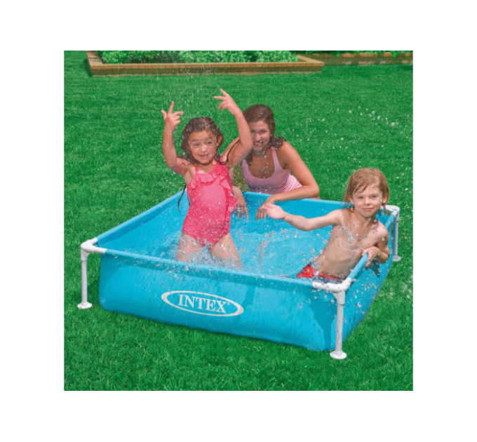 57173 Каркасный бассейн Mini Frame 122х122х30см, 342л, от 2 лет