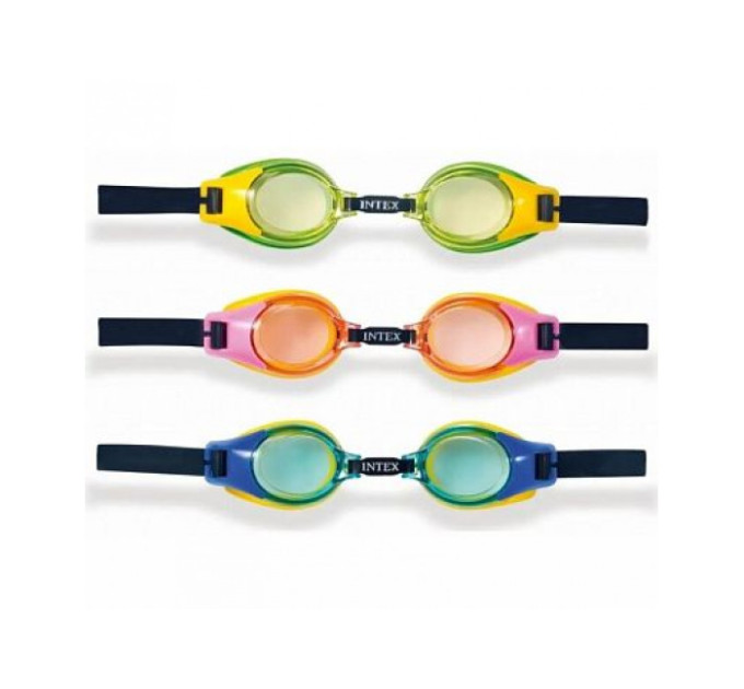 55601 Очки для плавания "Junior" 3-8 лет, 3 цвета