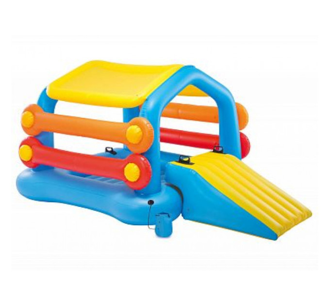 58294 Игровой центр 279х173х122см "Домик" с горкой, от 9 лет