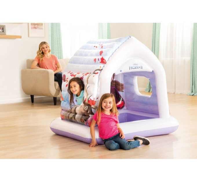 48632 Игровой домик 137х109х122см "Холодное сердце" 3-6 лет