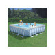 28764 Каркасный бассейн Prism Frame 427х427х107см, 16650л, фил.-насос 3785л/ч, лестница, тент, подстилка