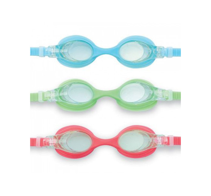 55693 Очки для плавания "Pro Team" 3-8 лет, 3 цвета