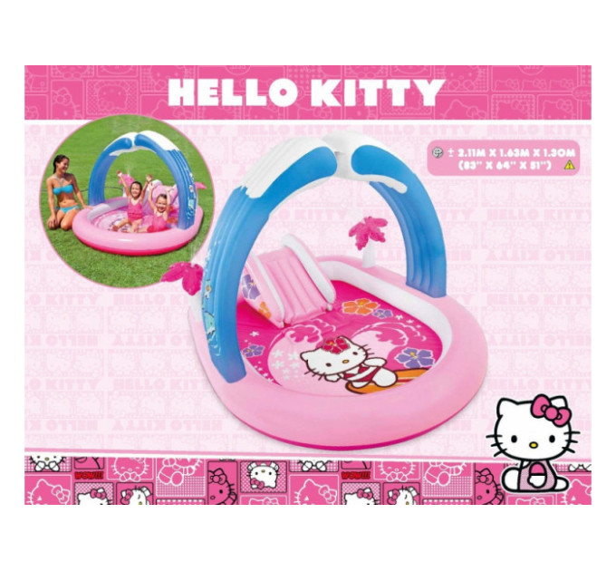 57137 Игровой центр 211х163х130см "Hello Kitty" Sanrio, от 3 лет
