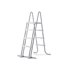 28073 Лестница для бассейнов до 122 см, 3 ступеньки, с площадкой, с защитой