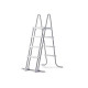 28073 Лестница для бассейнов до 122 см, 3 ступеньки, с площадкой, с защитой