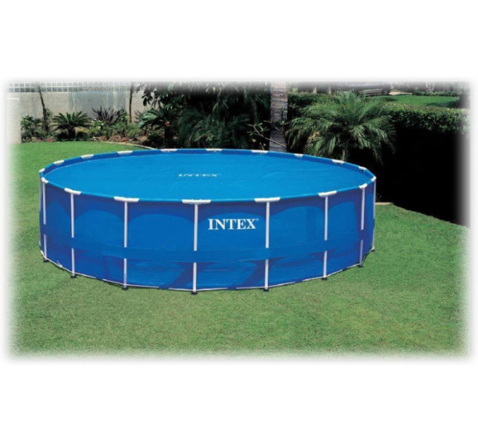 29024 Солнечное покрывало для бассейнов Easy Set и Metal Frame 488см (D470см, 160мкр (150g/m2))