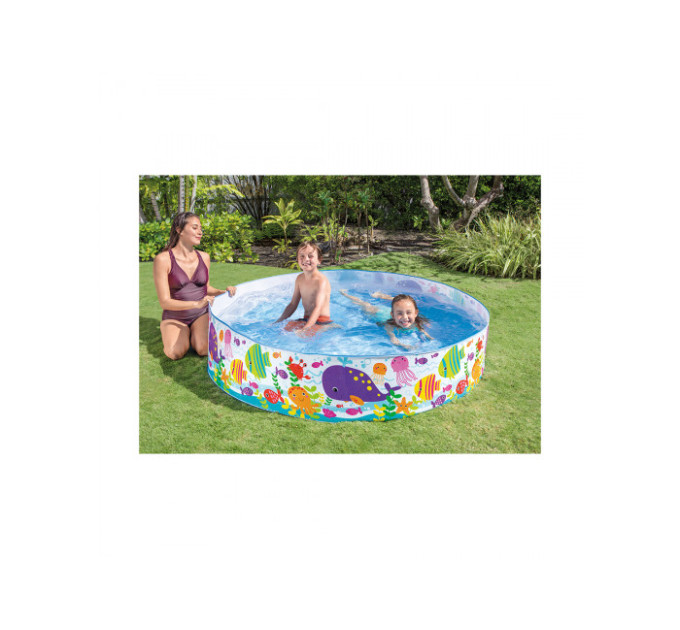 56452 Детский бассейн 183х38см "Подводный Мир" 958л, от 3 лет
