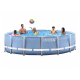 26736 Каркасный бассейн Prism Frame 457х122см, 16805л, фил.-насос 3785л\ч, лестница, тент, подстилка