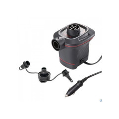 66636 Насос электрический 12В "Quick-Fill DC" от прикуривателя, 650л/м, 3 насадки в комплекте