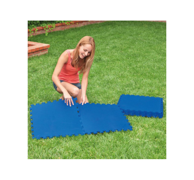 29081 Мягкая модульная подстилка "Пазл" 50х50х1см, 8шт, 1.9м2