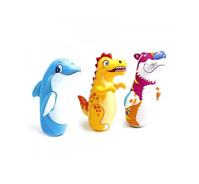 44669 Надувная игрушка-неваляшка, от 3 лет, 3 вида