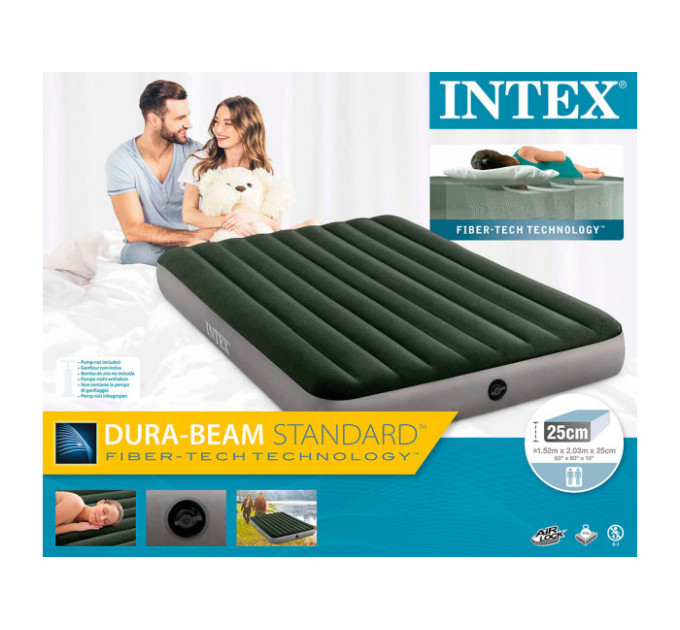 64109 Надувной матрас 152х203х25см "Prestige" до 272кг