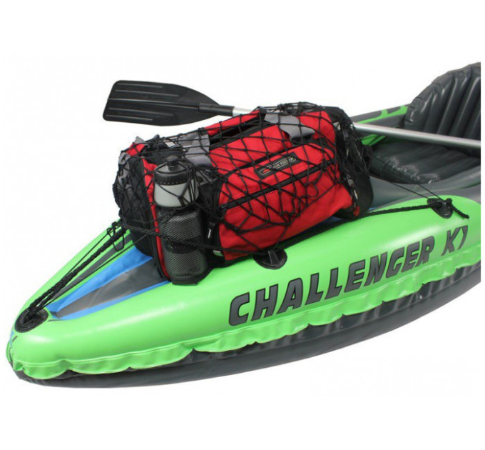 68305 Надувная байдарка "Challenger K1" 274х76х38см, алюм.весло 218см, насос 68614, транс.сеть, до 100кг