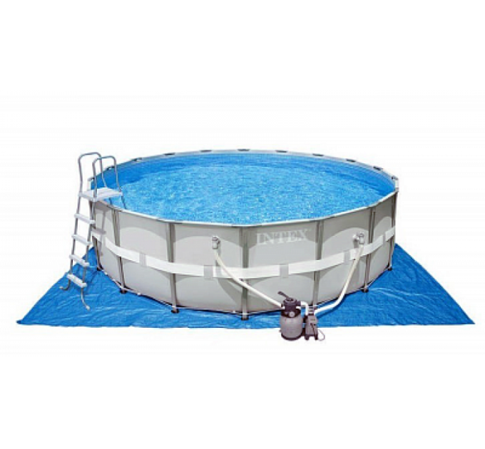 26336 Каркасный бассейн Ultra Frame 549х132см, 26423л, комб.фил-нас, лестн, тент, подст, наб.д/чис,скиммер