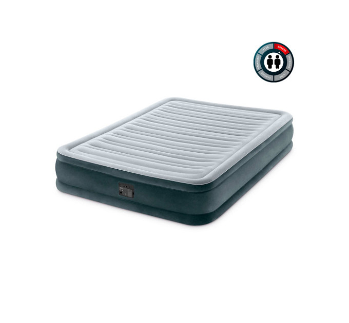 67768 Надувная кровать 137х191х33см "Comfort-Plush" встр.нас. 220В, до 272кг