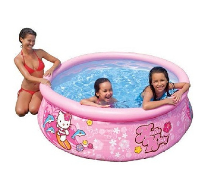 28104 Бассейн Easy Set 183х51см "Hello Kitty" Sanrio, 886л, от 3 лет