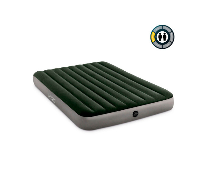 64779 Надувной матрас 152х203х25см "Prestige" насос на батарейках (6хС), до 272кг