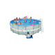 28334 Каркасный бассейн Ultra Frame 549х132cм, комб.фил.-насос, лестн., настил,тент,наб.д/чист., вол.сетка