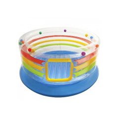 48264 Игровой центр-батут 182х86см прозрачный с окном, до 54кг, 3-6 лет