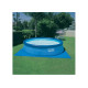 28180 Бассейн Easy Set 457х84см, 9792л, фильтр-насос 2006л/ч, лестница, тент, подстилка