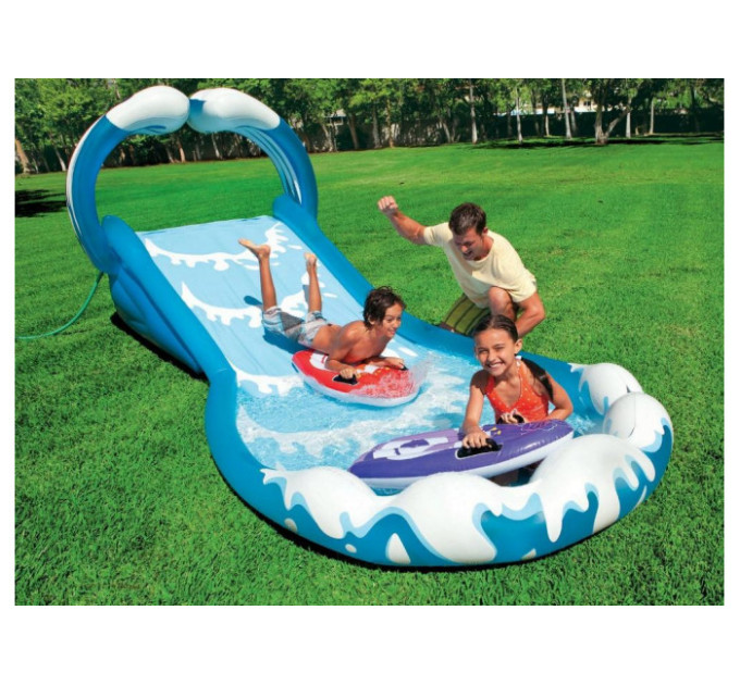 57469 Надувная горка 406х167х163см, от 6 лет