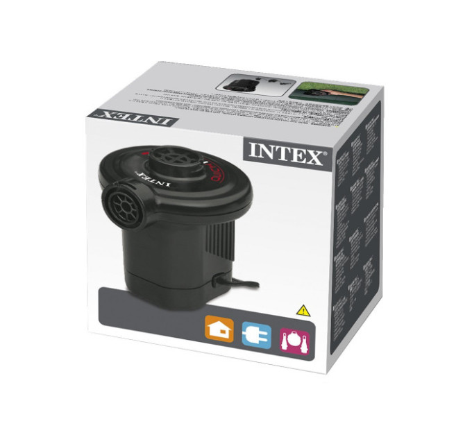 66620 Насос электрический Quick-Fill, 220В от бытовой сети, 3 насадки в комплекте