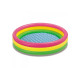 57422 Детский надувной бассейн 147х33см "Радуга" с надувным дном, 275л, от 2 лет