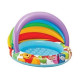 57424 Детский надувной бассейн 102х69см "Винни Пух" 45л, 1-3 лет, надувное дно