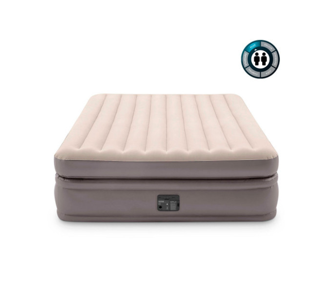 64164 Надувная кровать 152х203х51см "Prime Comfort" встр.нас. 220В, до 272кг