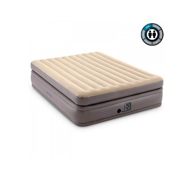 64164 Надувная кровать 152х203х51см "Prime Comfort" встр.нас. 220В, до 272кг
