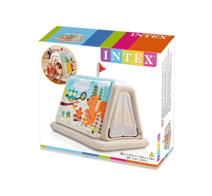 48634 Игровой домик 127х112х116см "Кемпинг" 3-6 лет