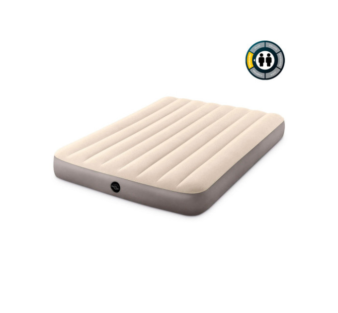 64102 Надувной матрас 137х191х25см "Single-High" до 272кг