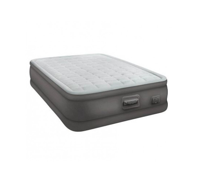 64484 Надувная кровать PremAire Elevated Airbed 137х191х46см, встроенный насос 220V