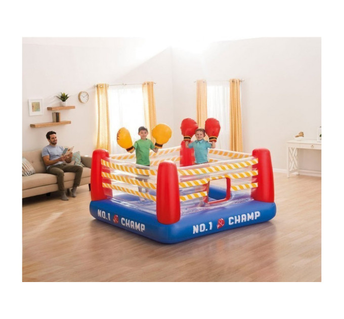 48250 Игровой центр-батут "Боксерский ринг" 226x226x110см