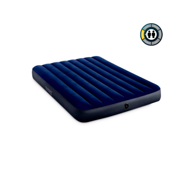 64758 Надувной матрас 137х191х25см "Classic" до 272кг