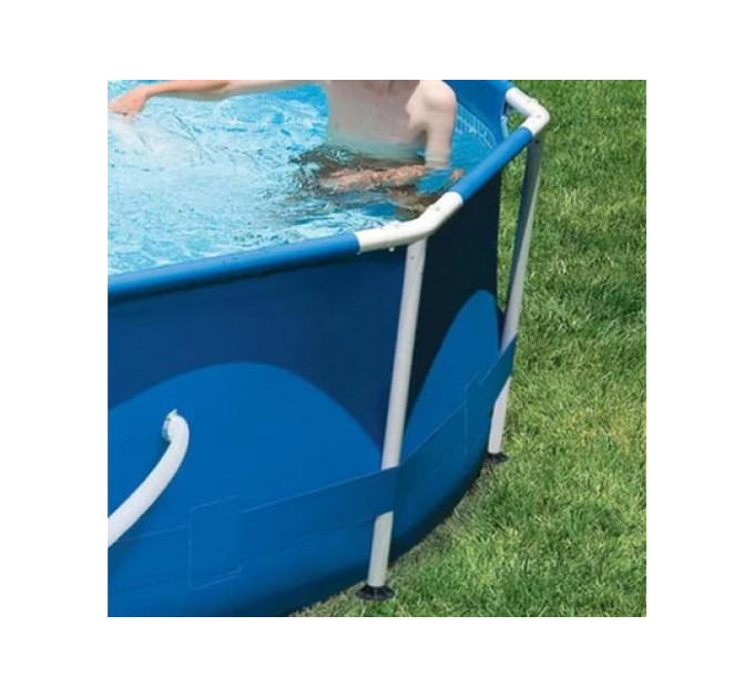 28228 Каркасный бассейн Metal Frame 457х84см, 11325л, фил.-насос 2006л/ч, лестница, тент, подстилка