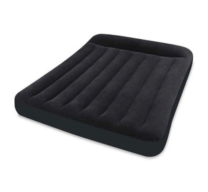 66768 Надувной матрас с подголовником Pillow Rest Classic Bed, 137х191х23см