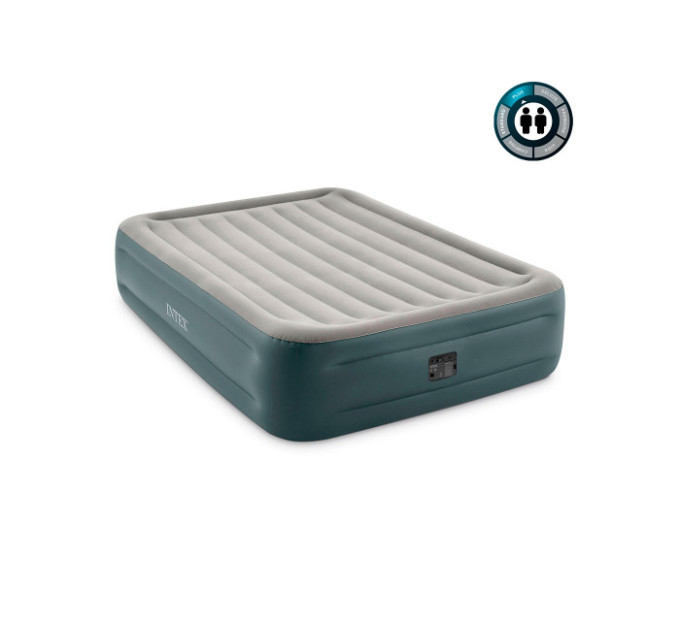64126 Надувная кровать 152х203х46см "Essential" встр.нас. 220В, до 272кг