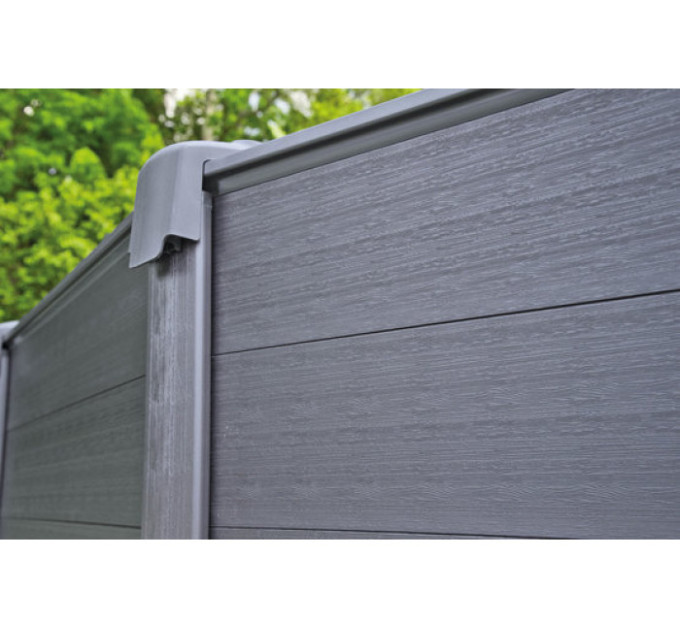 28382 Каркасный бассейн Graphite Panel 478х124 см, 16805л, песочн.фил-насос, лестница, тент, подстилка