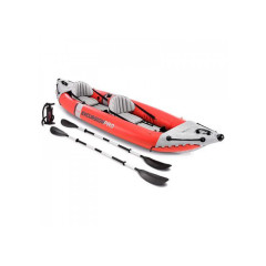 68309 Надувная байдарка "Excursion Pro K2" 384х94х46см, алюм.вёсла 218см, насос 68605, до 180кг