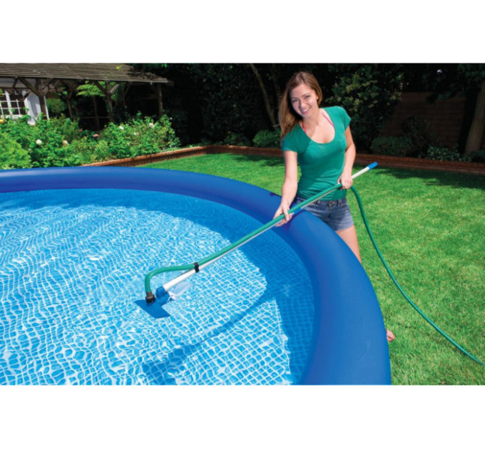 29056 Набор для чистки бассейна до 488см (сачок, щетка, вакуумная насадка с мешком)