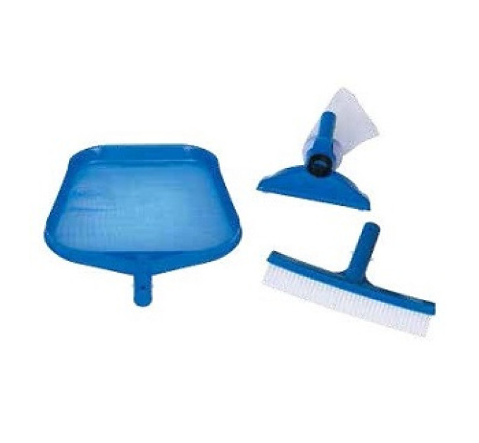 29056 Набор для чистки бассейна до 488см (сачок, щетка, вакуумная насадка с мешком)