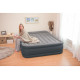 67738 Надувная кровать Deluxe Pillow Rest Raised Bed 152х203х43см с подголовником, встроенный насос 220V