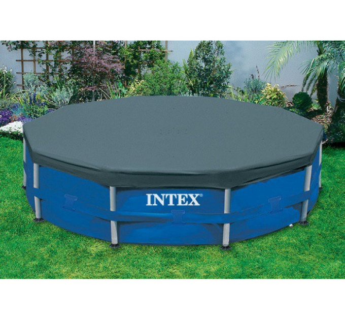 28030 Тент для каркасного бассейна Metal Frame 305см (D305х25см)