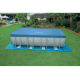 26352 Каркасный бассейн Ultra Frame 549х274х132см, 17203л, песч.фил.-насос 4500л\ч, лестн., тент, подст.