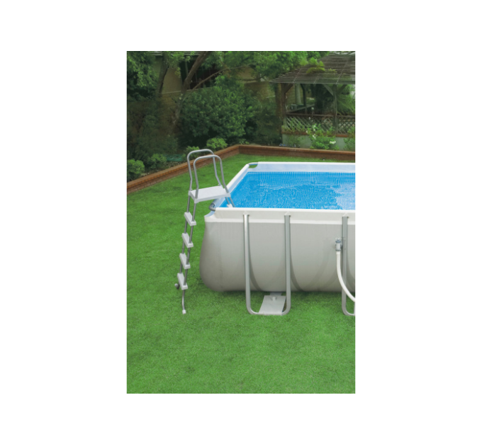 26352 Каркасный бассейн Ultra Frame 549х274х132см, 17203л, песч.фил.-насос 4500л\ч, лестн., тент, подст.