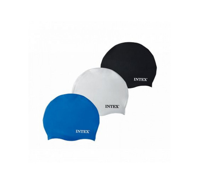 55991 Шапка для плавания из силикона, от 8 лет, 3 цвета