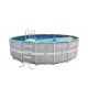 28326 Каркасный бассейн Ultra Frame 488х122см, хлорогенер, лестница, тент, подстилка