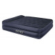 66702 Надувная кровать Pillow Rest Raised Bed152х203х42см с подголовником, встроенный насос 220V